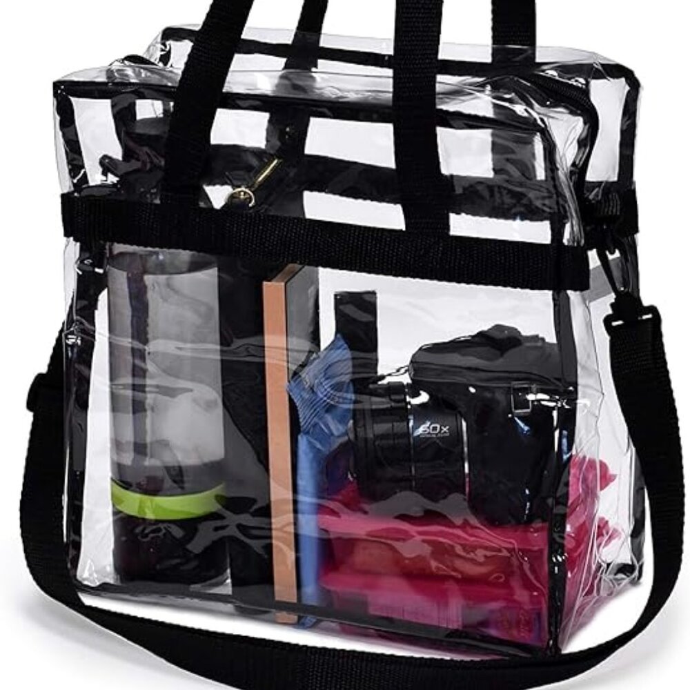 Clear tote bag